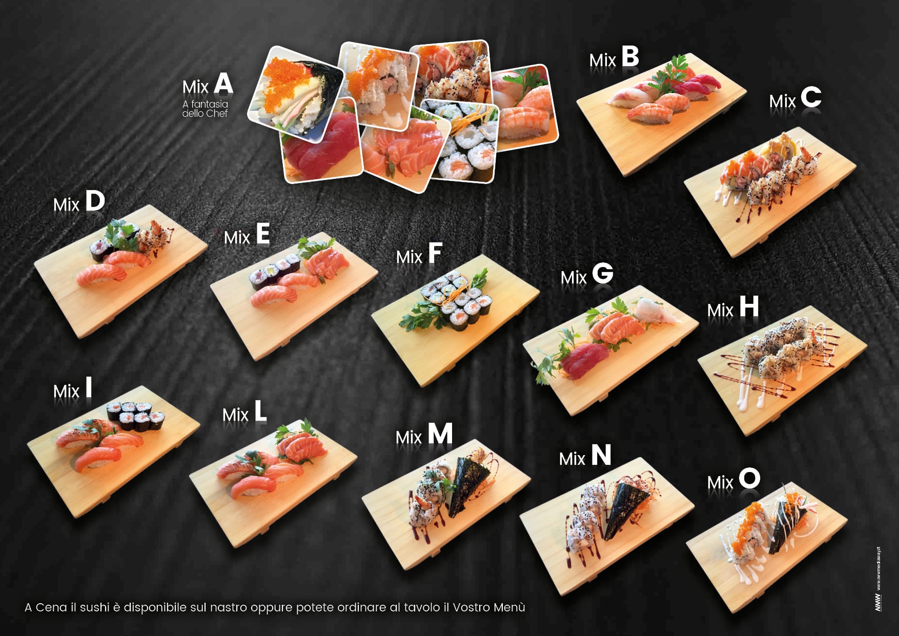 Clicca e vedi il Menu Sushi